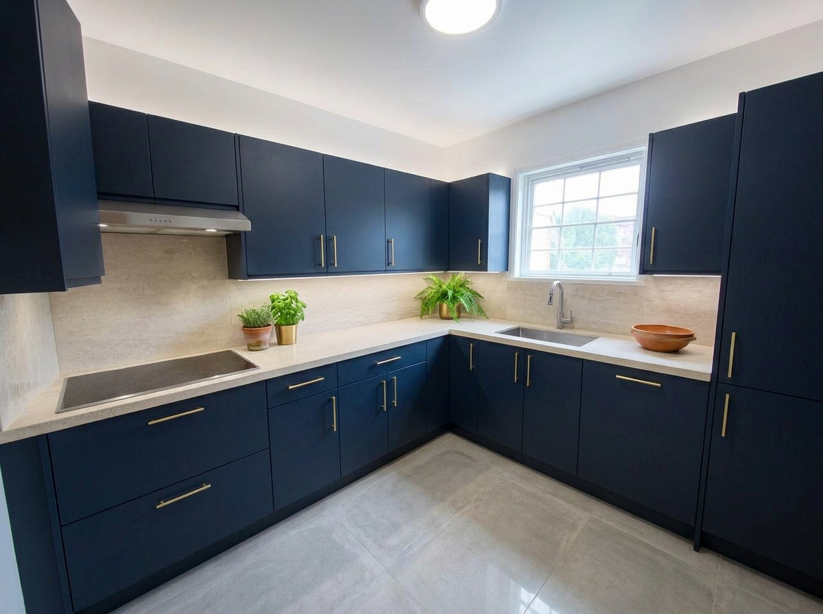 Kitchen · Renovation preview after enhancement