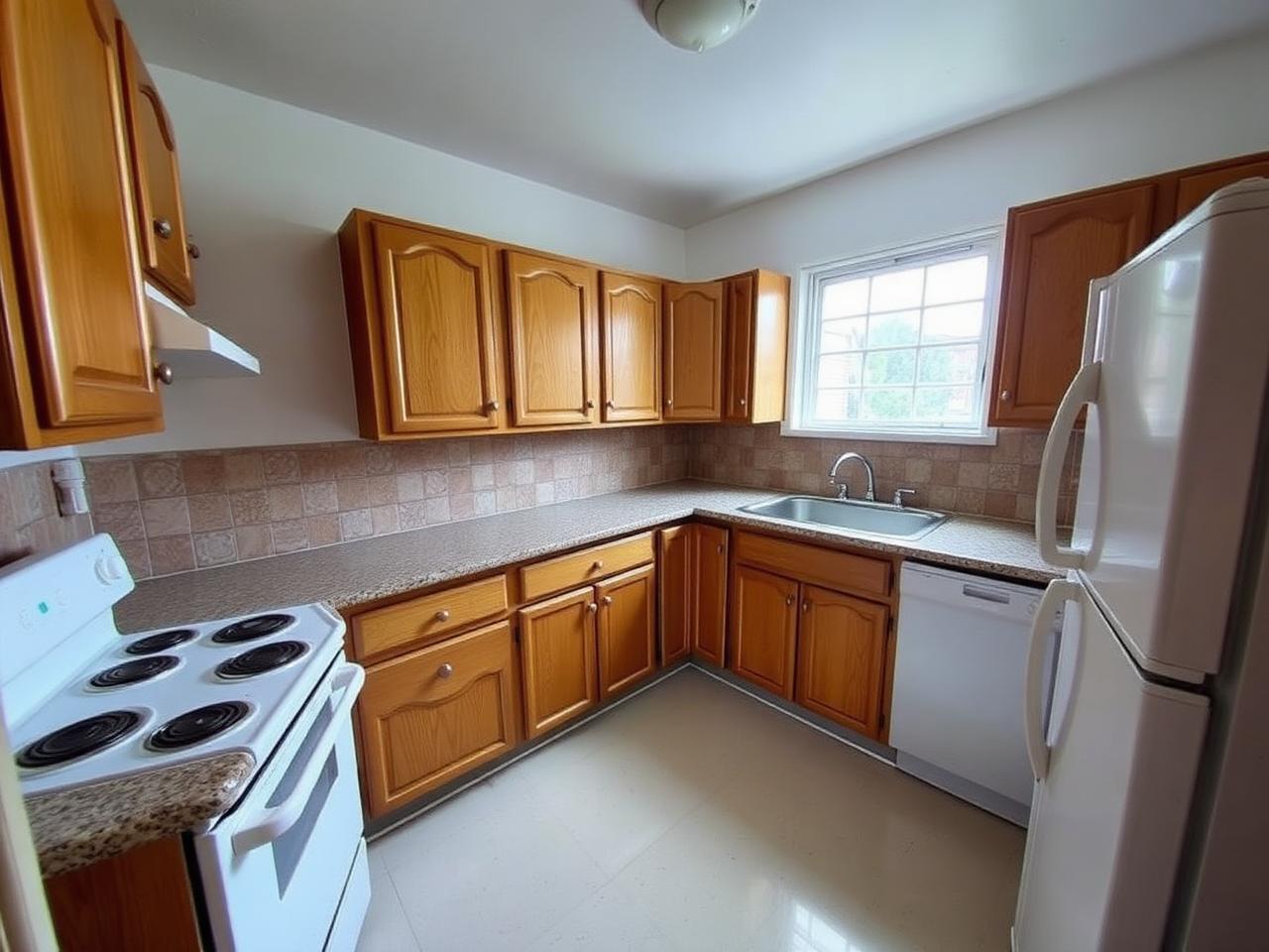 Kitchen · Renovation preview before enhancement
