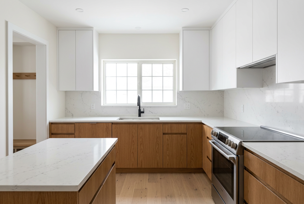 Kitchen · Renovation preview after AI enhancement